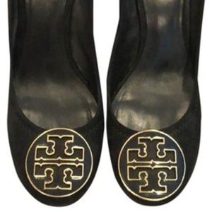 Tory Burch Black Leather Maddie Pumps